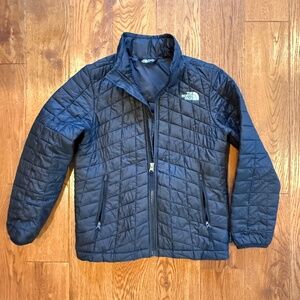 The North Face lightweight puffer jacket, Youth Medium, 10/12, Black